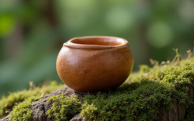 Produit artisanal en environnement naturel