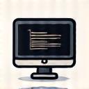 Logiciel de montage vidéo, icône représentant la post-production